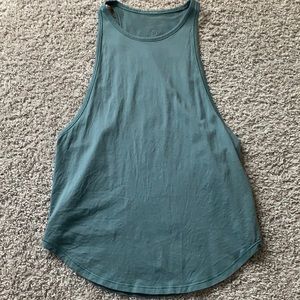 Lululemon blue/teal tank top. Size 4!